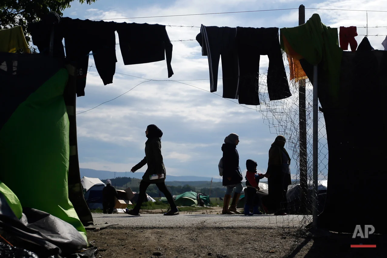 APTOPIX Greece Migrants