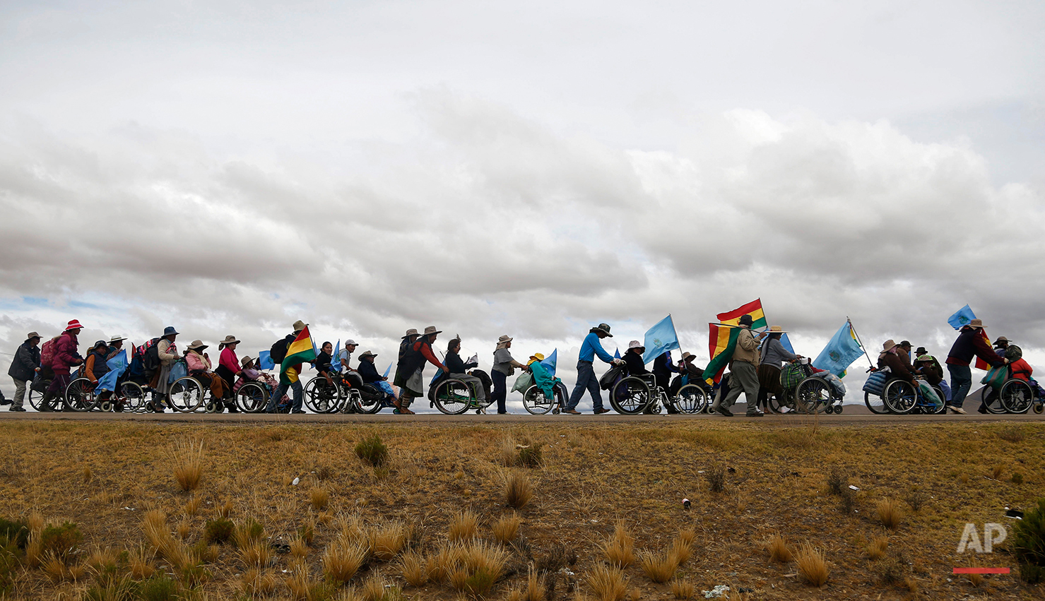 APTOPIX Bolivia Protest