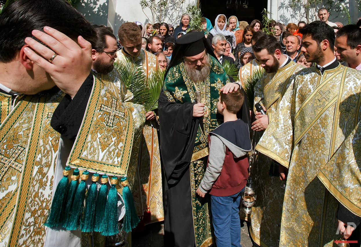 Romania Orthodox Palm Sunday Photo Gallery