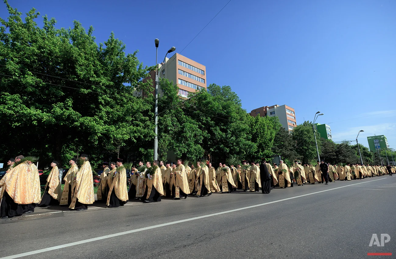 Romania Orthodox Palm Sunday Photo Gallery