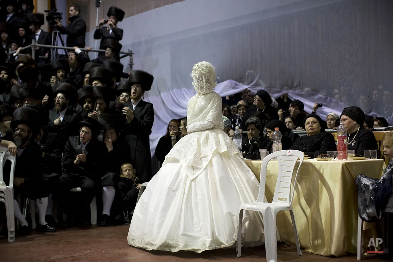 Mideast Israel Jewish Wedding