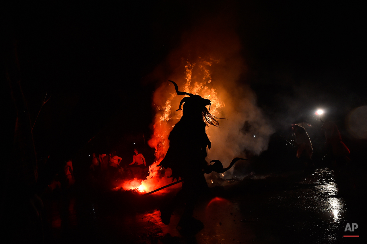 Spain Momotxorro Carnival