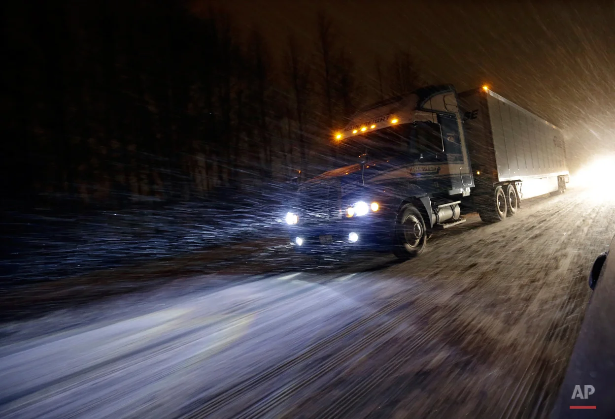 APTOPIX Big Snowstorm New Jersey