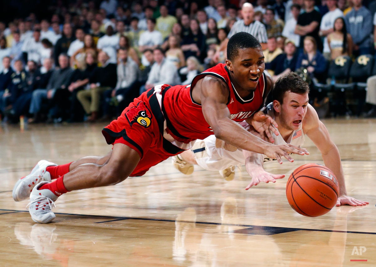 APTOPIX Louisville Georgia Tech Basketball
