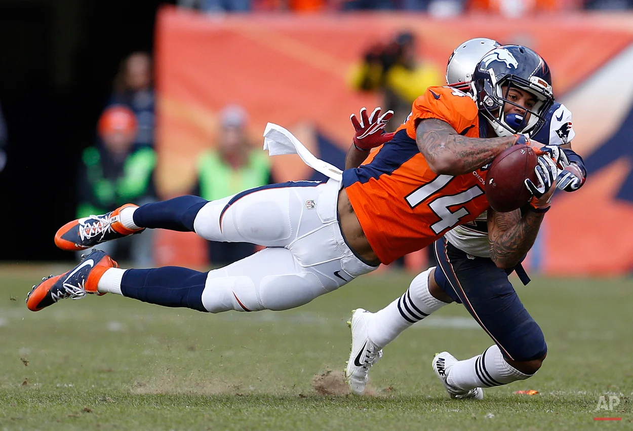 APTOPIX AFC Championship Football