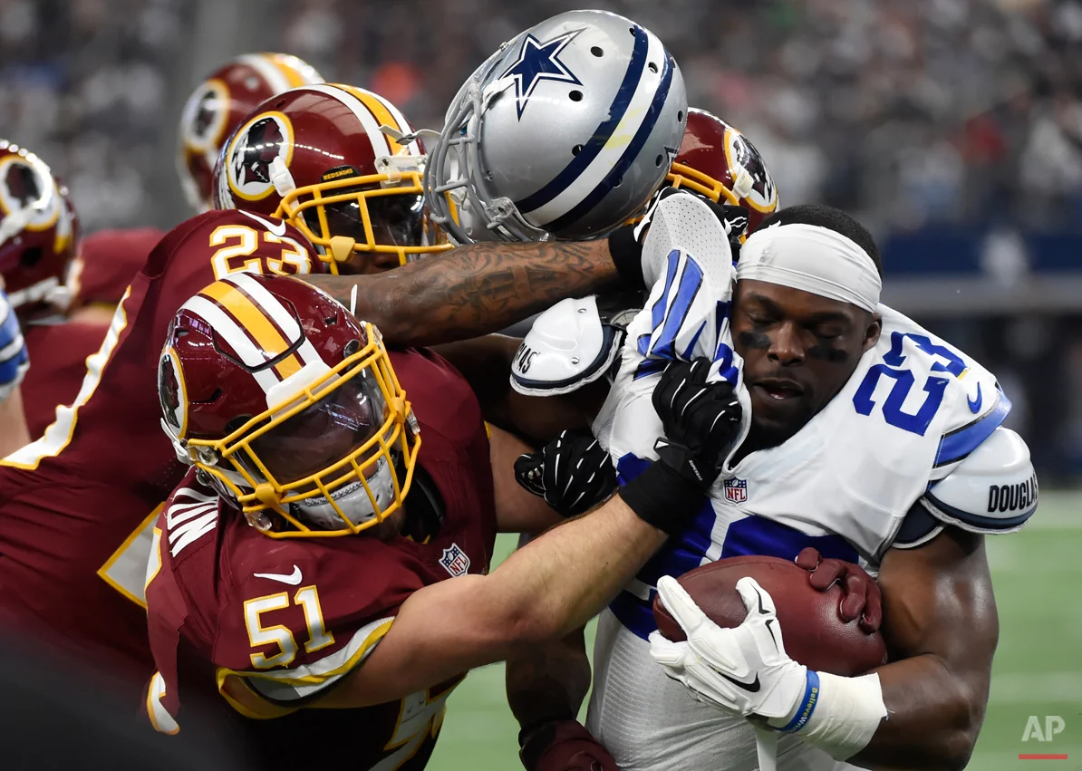 APTOPIX Redskins Cowboys Football