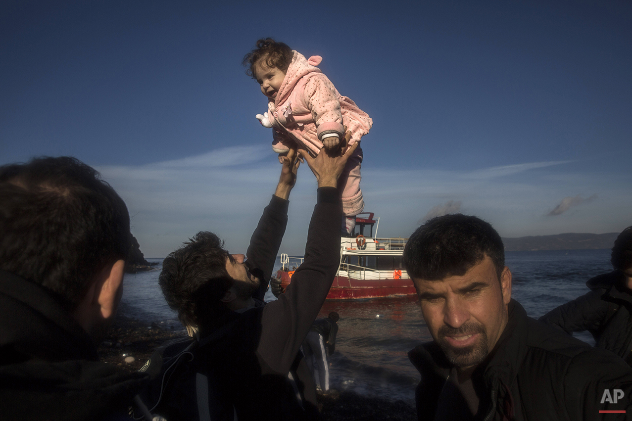APTOPIX Greece Migrants