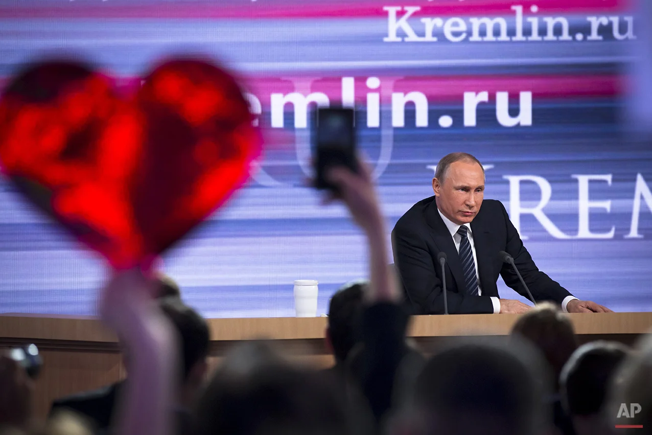 APTOPIX Russia Putin