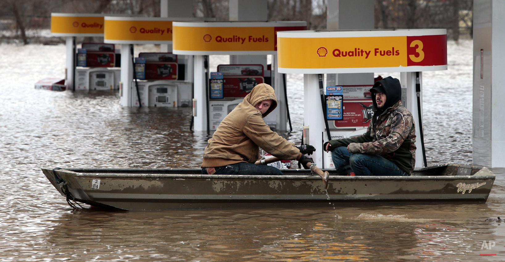 APTOPIX Midwest Flooding