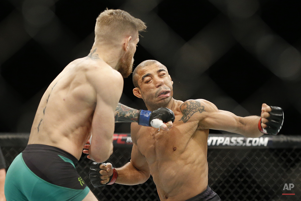 APTOPIX UFC 194 Mixed Martial Arts