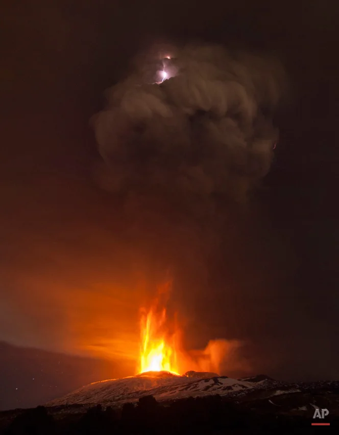 Pictures Of The Week Photo Gallery Italy Etna Eruption