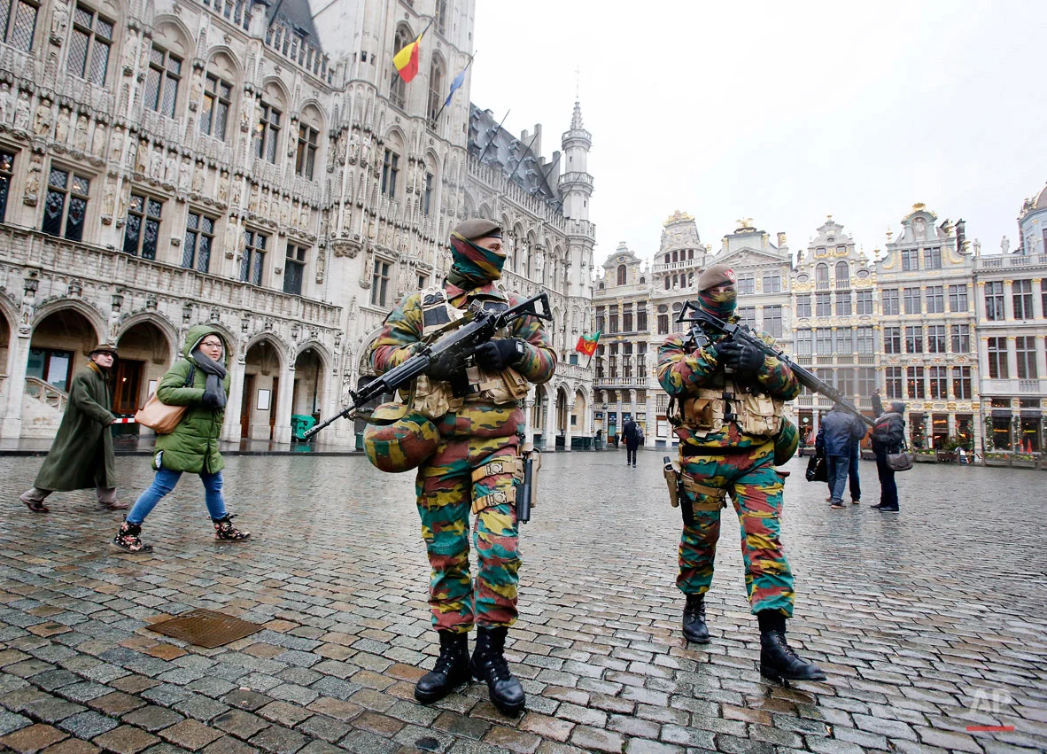 APTOPIX Belgium Paris Attacks