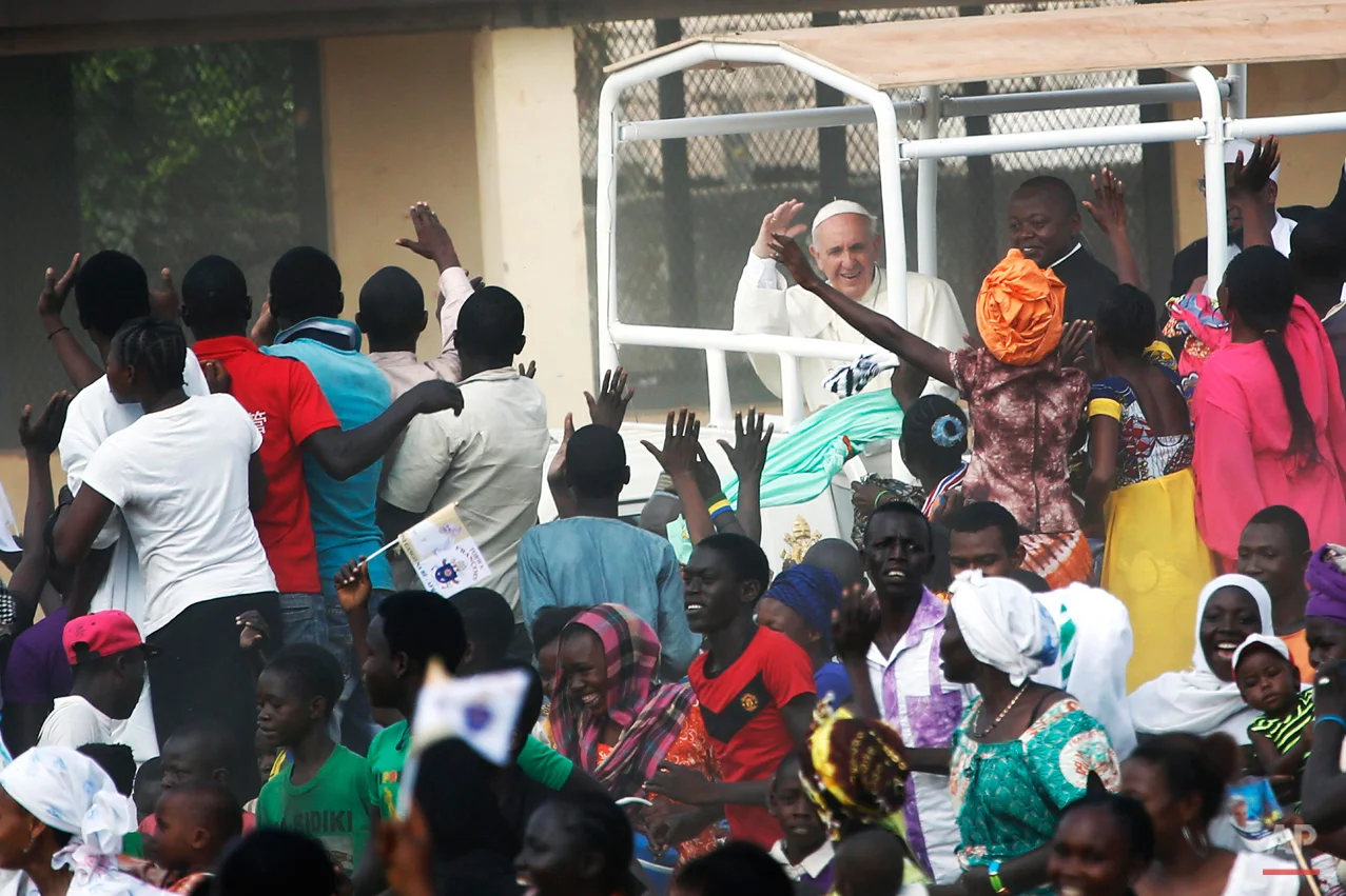APTOPIX Africa Pope Central African Republic