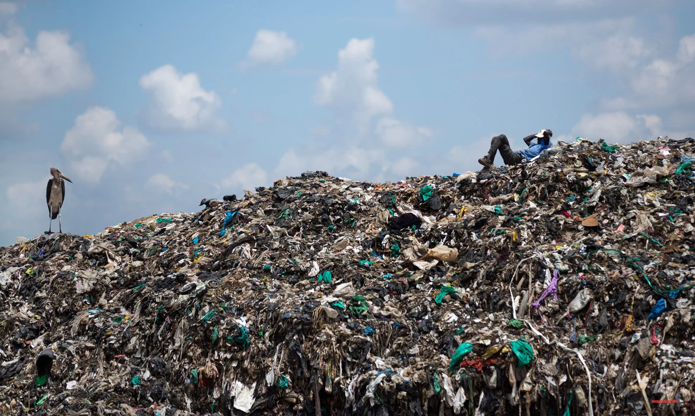 APTOPIX Kenya Pope Pollution