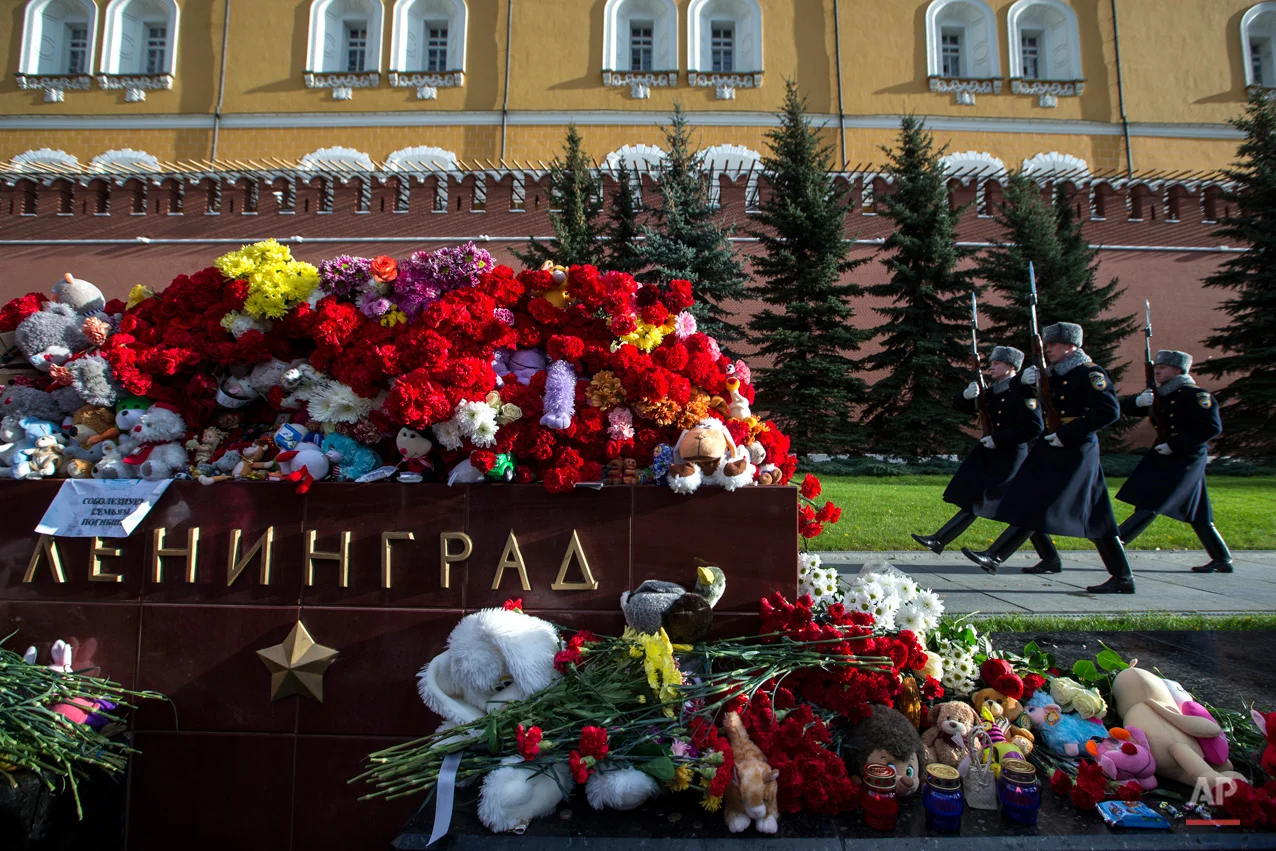 APTOPIX Russia Egypt Russian Plane Crash
