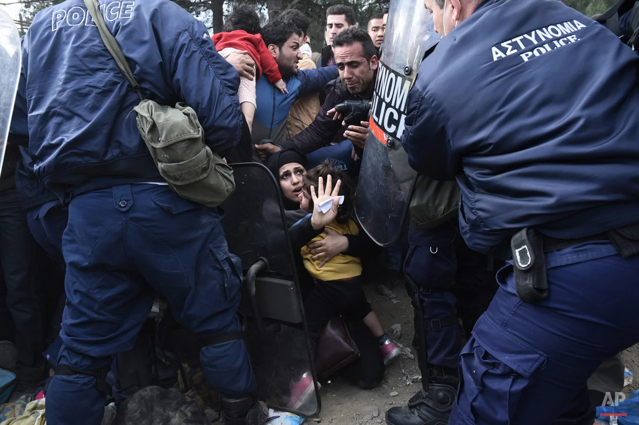 APTOPIX Greece Migrants