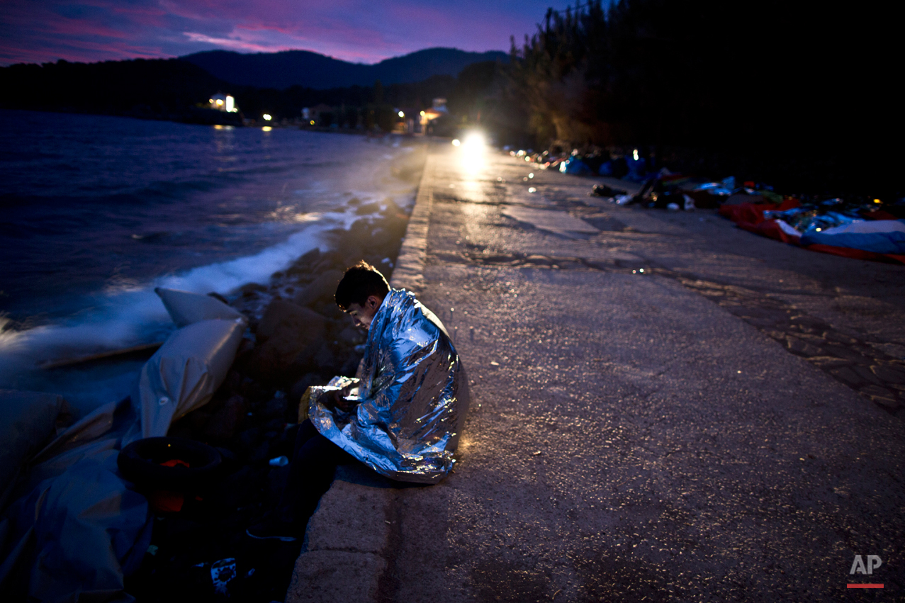 APTOPIX Greece Migrants