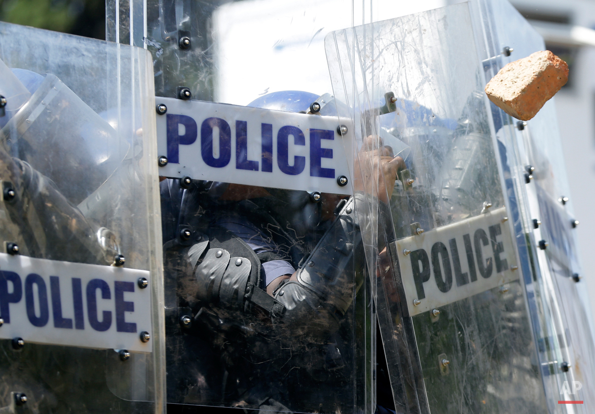 APTOPIX South Africa Student Protests