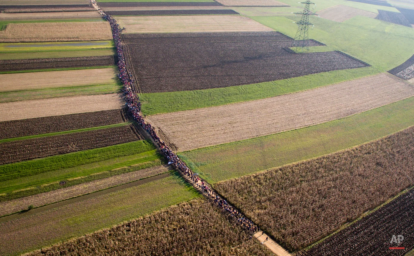 APTOPIX Slovenia Migrants