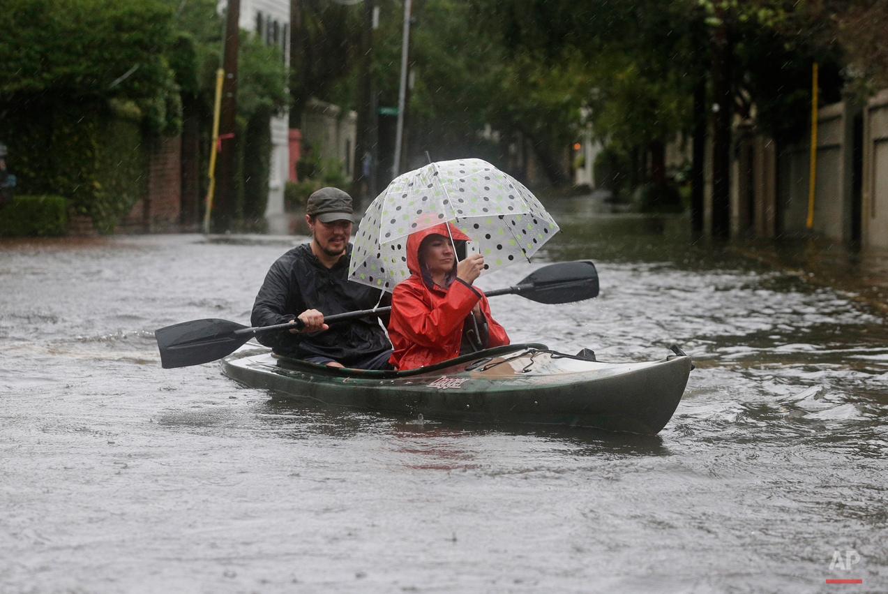 APTOPIX East Coast Rainstorm South Carolina