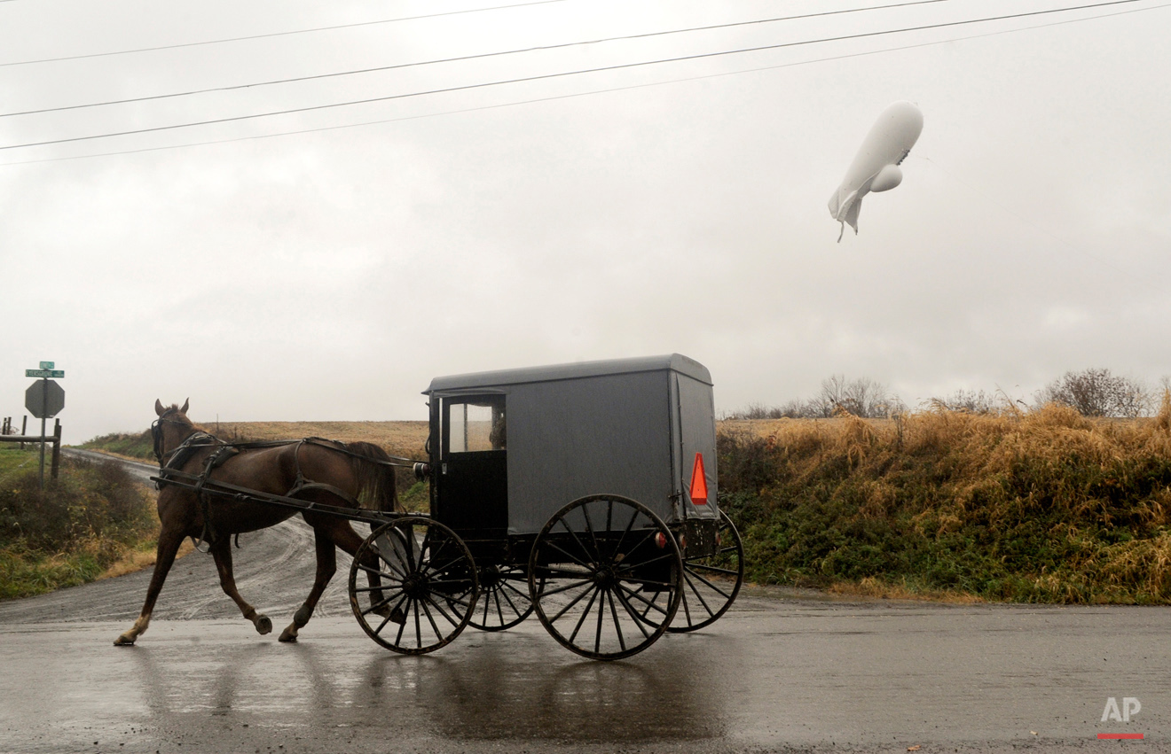 APTOPIX Military Blimp