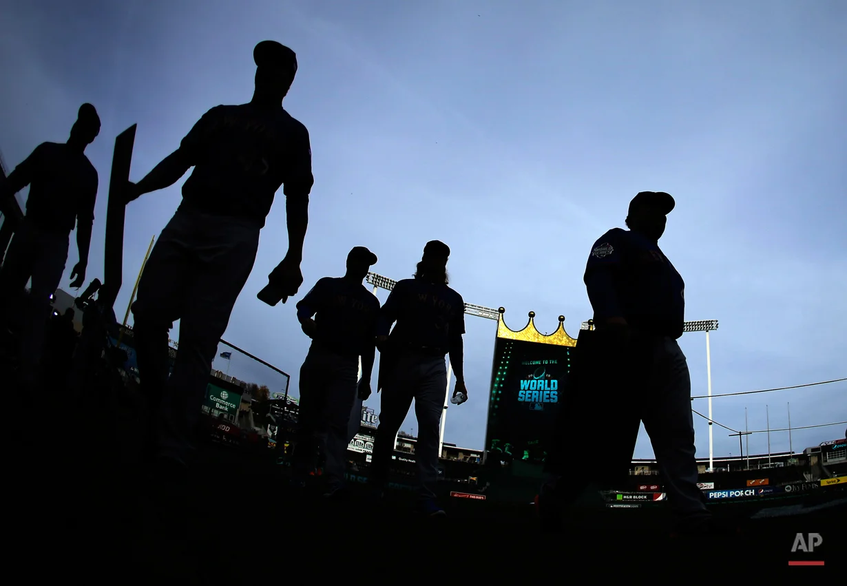 APTOPIX World Series Mets Royals Baseball