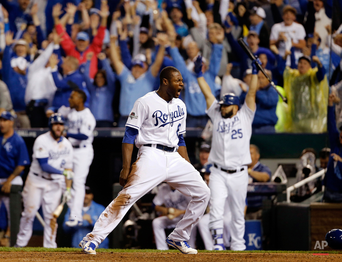 APTOPIX ALCS Blue Jays Royals Baseball