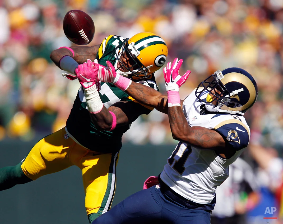 APTOPIX Rams Packers Football