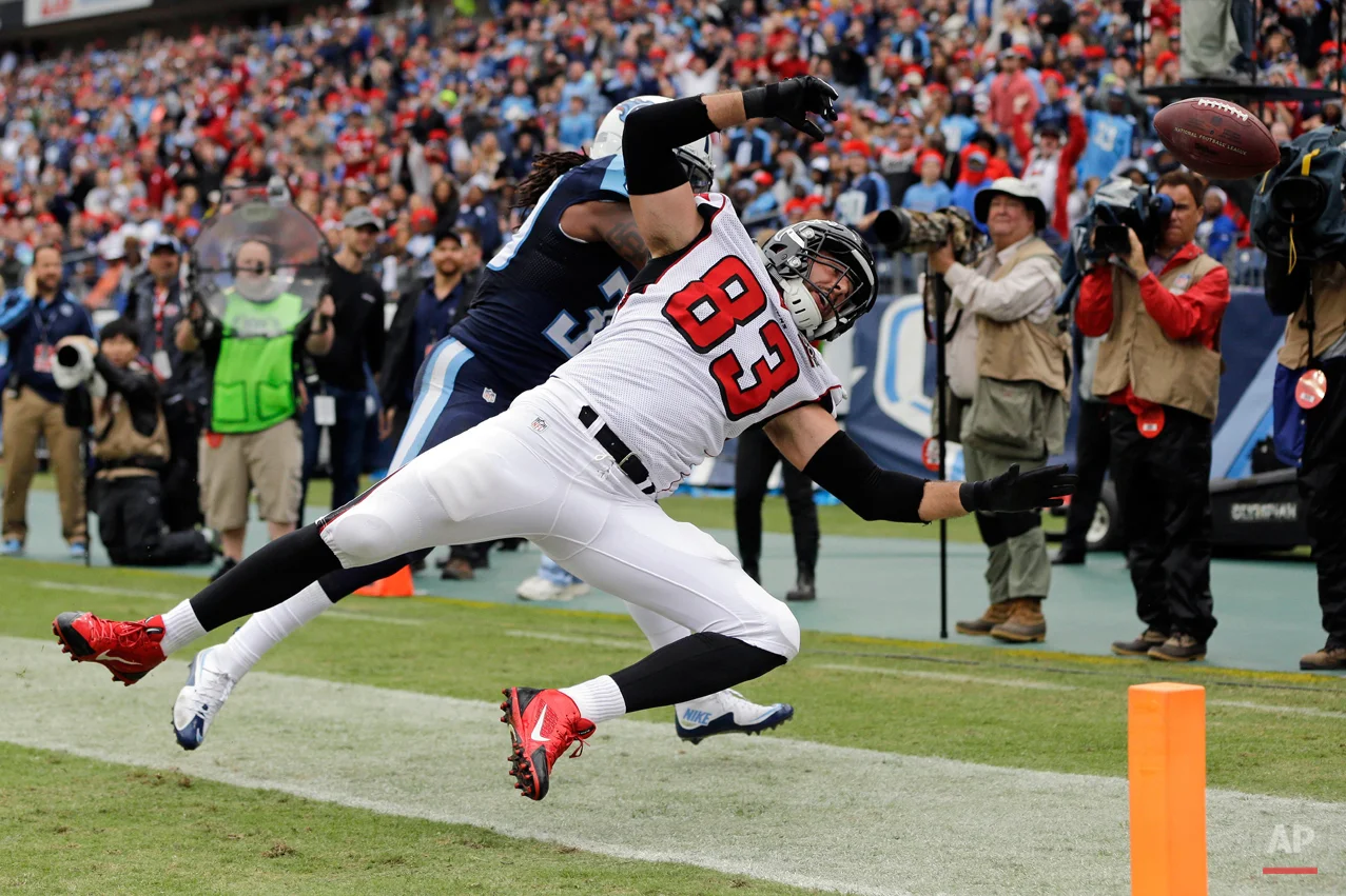 APTOPIX Falcons Titans Football
