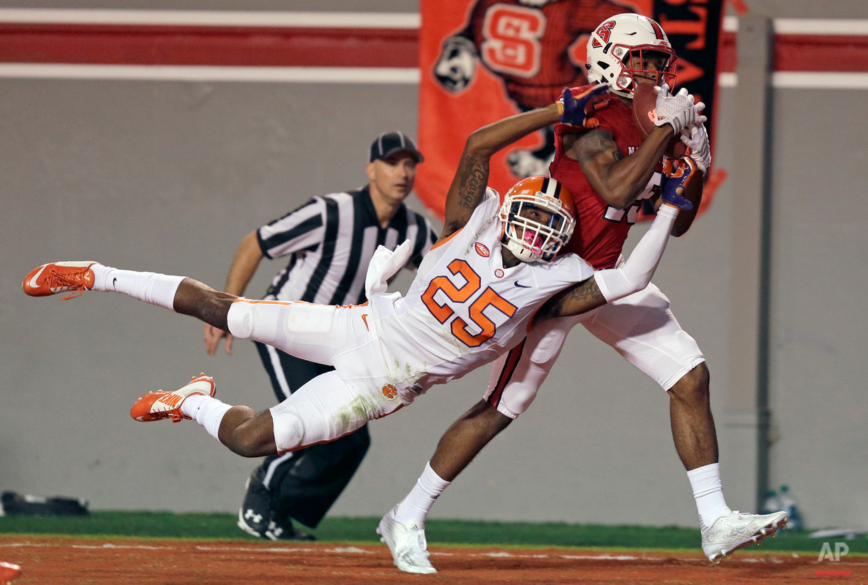 APTOPIX Clemson NC State Football