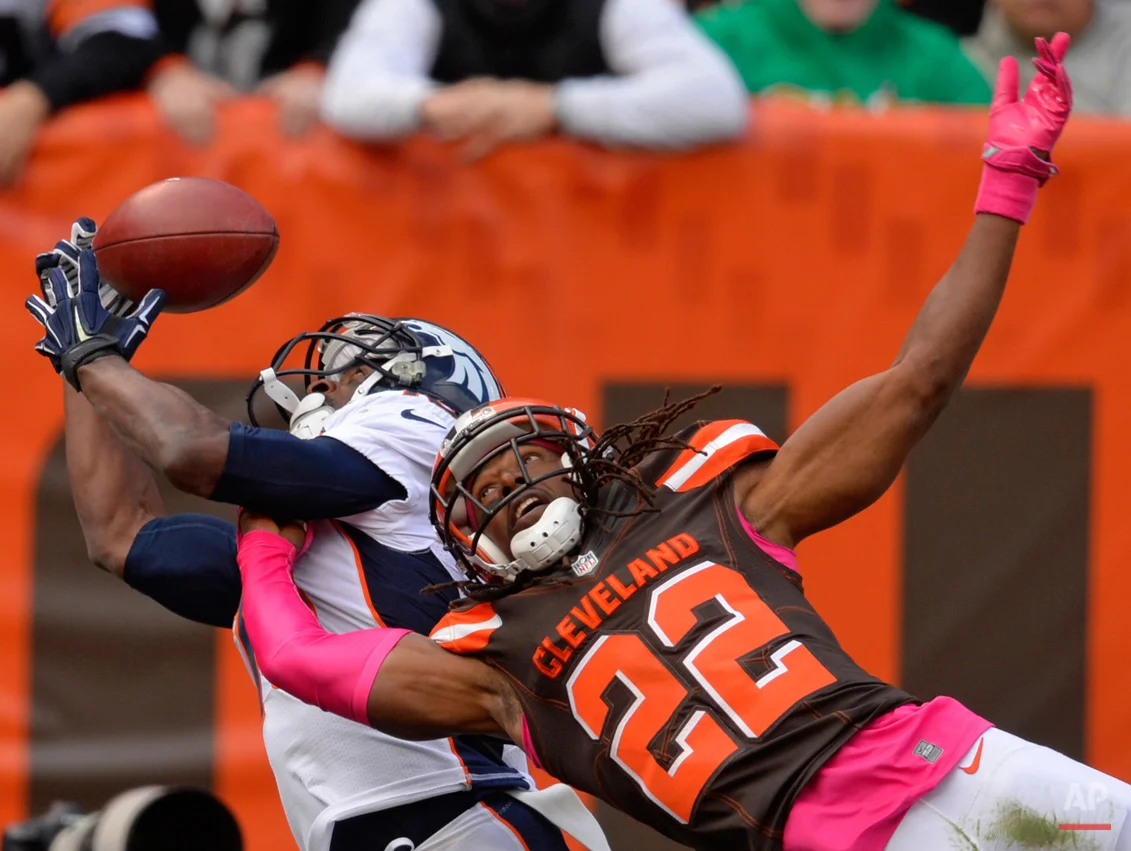 APTOPIX Broncos Browns Football