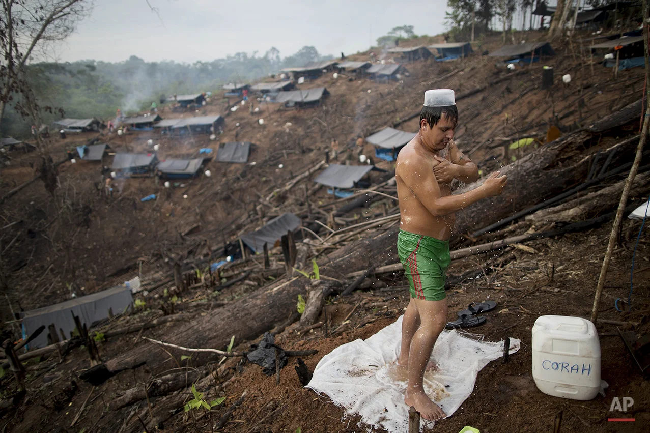 APTOPIX Peru Coca Eradicators Photo Gallery