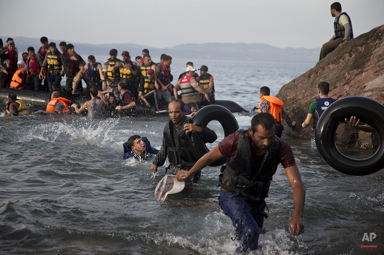 Migrants Arriving in Europe Photo Gallery