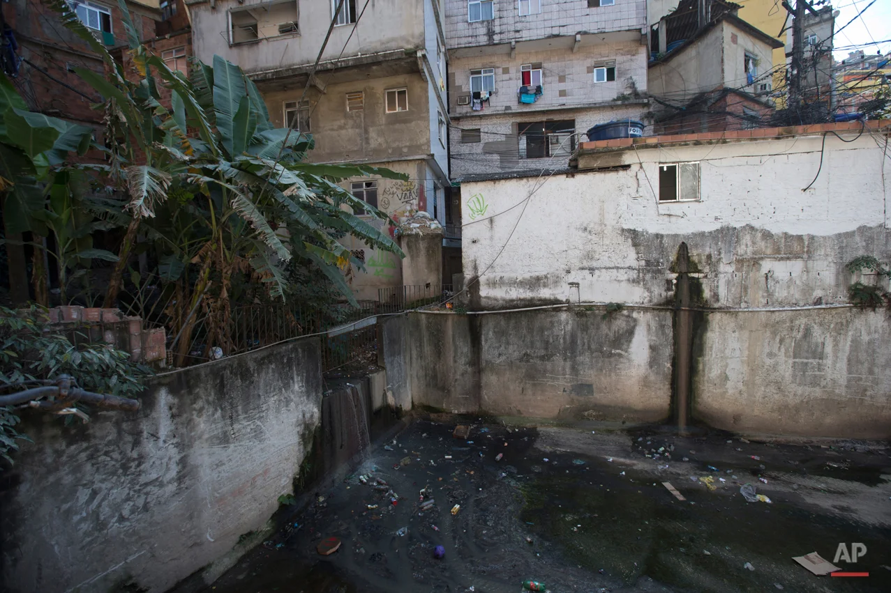 Brazil Rio 2016 Filthy Waters Slums