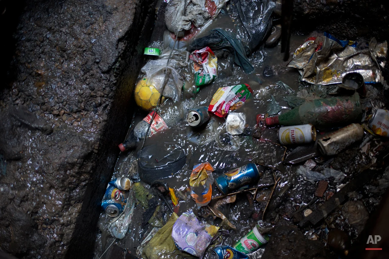 Brazil Rio 2016 Filthy Waters Slums