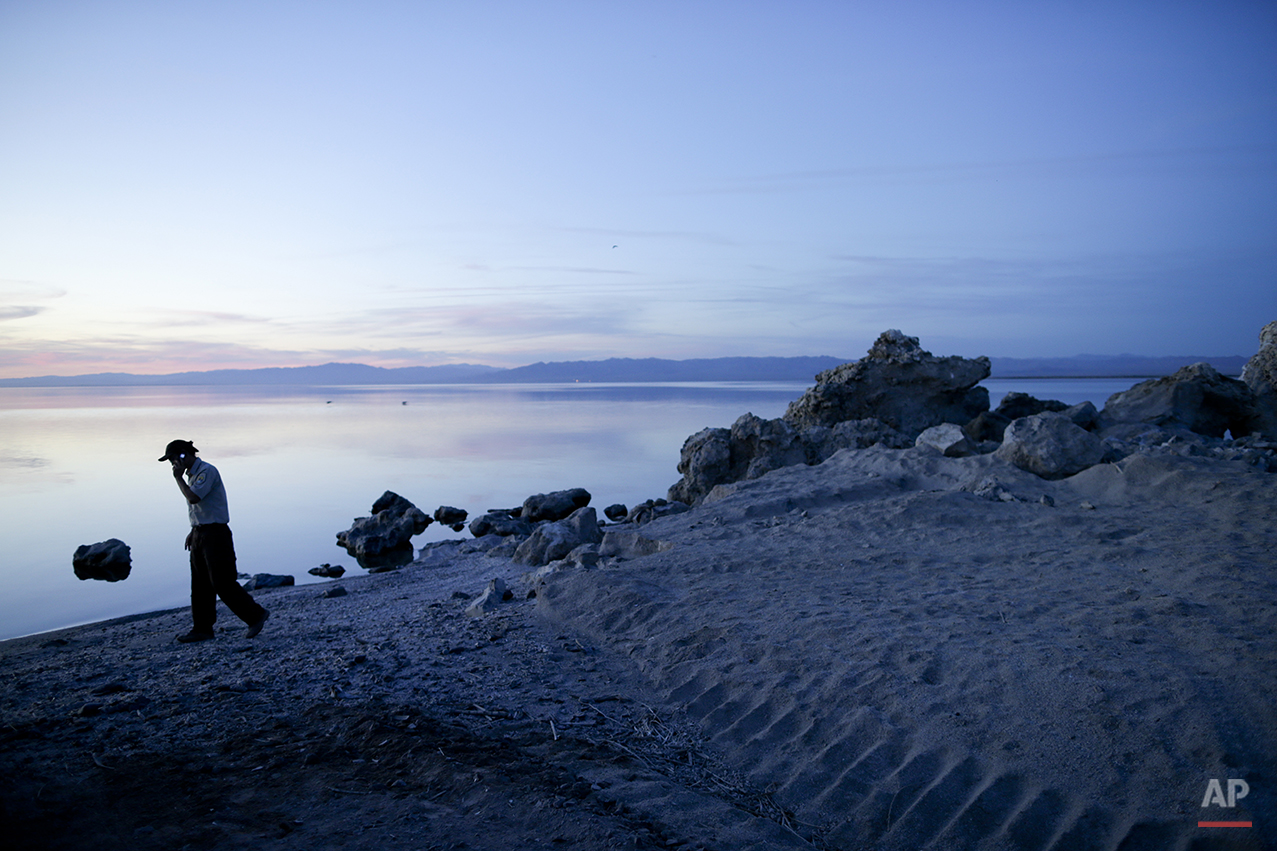 Shrinking Salton Sea