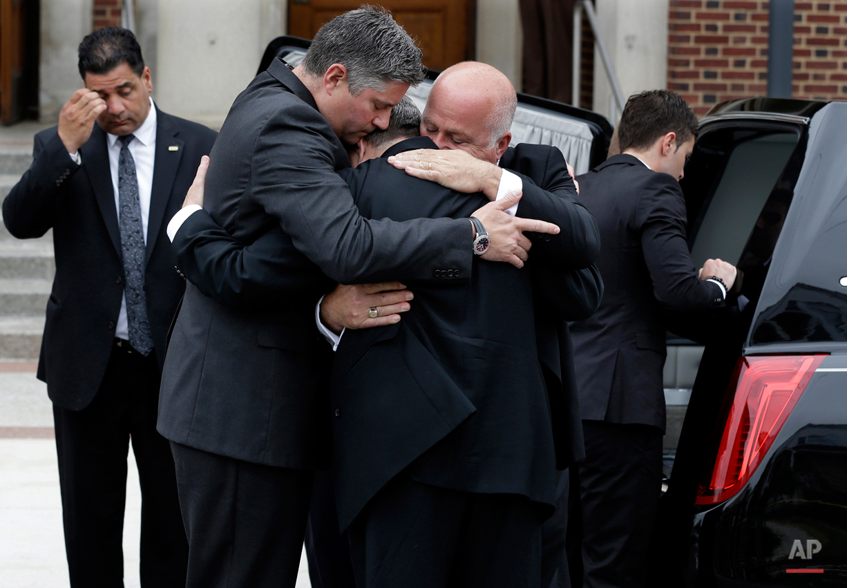 APTOPIX Amtrak Crash Funeral