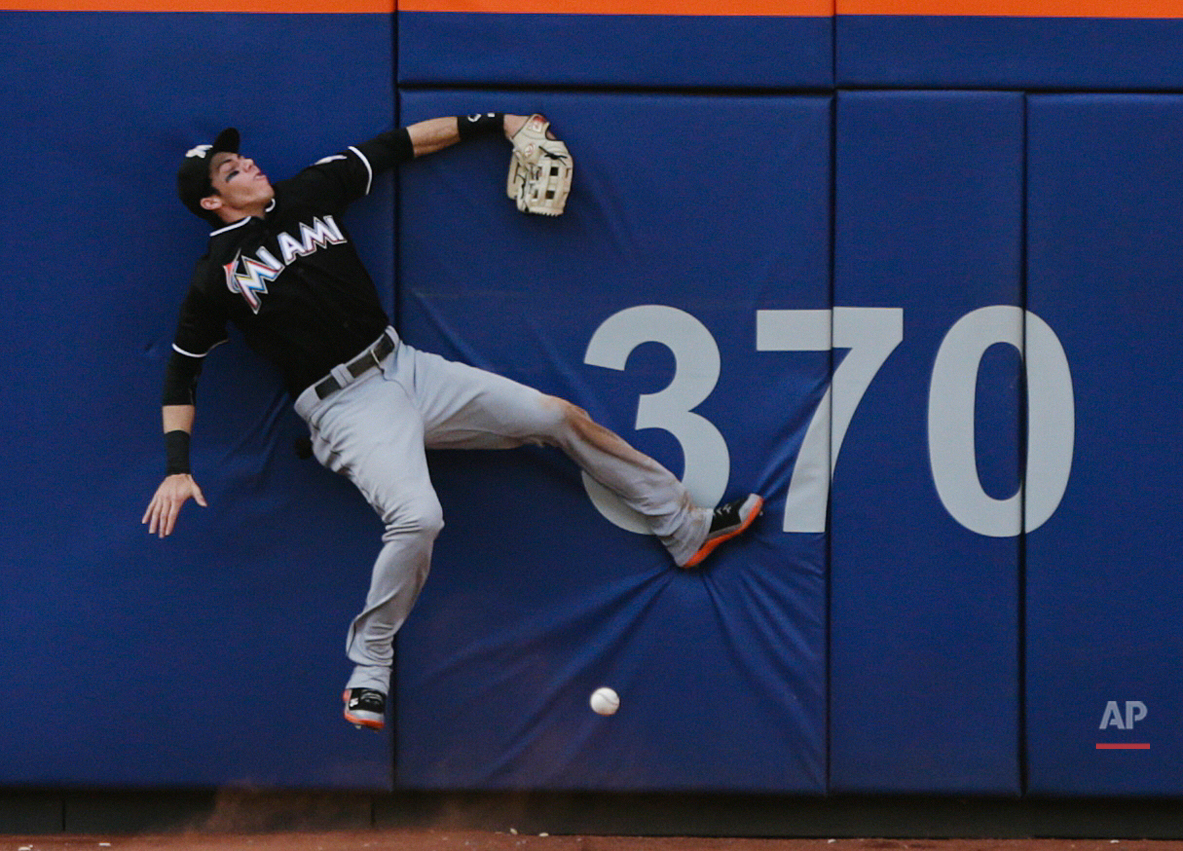 APTOPIX Marlins Mets Baseball