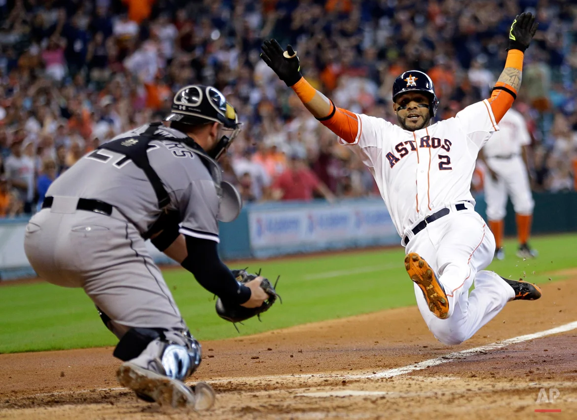 APTOPIX White Sox Astros Baseball