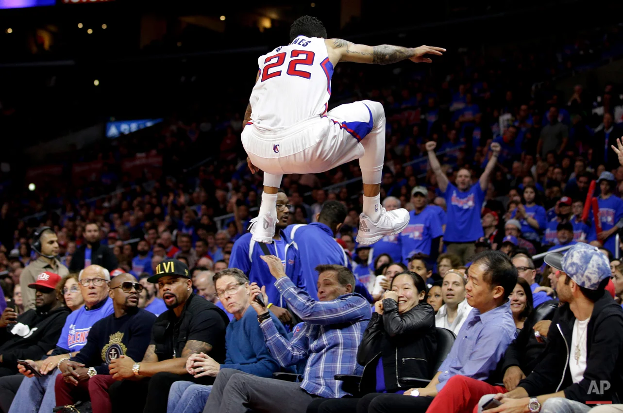 APTOPIX Rockets Clippers Basketball