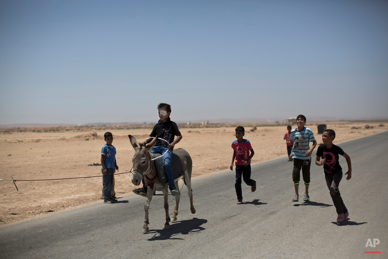 Mideast Jordan Syrian Refugees Daily Life