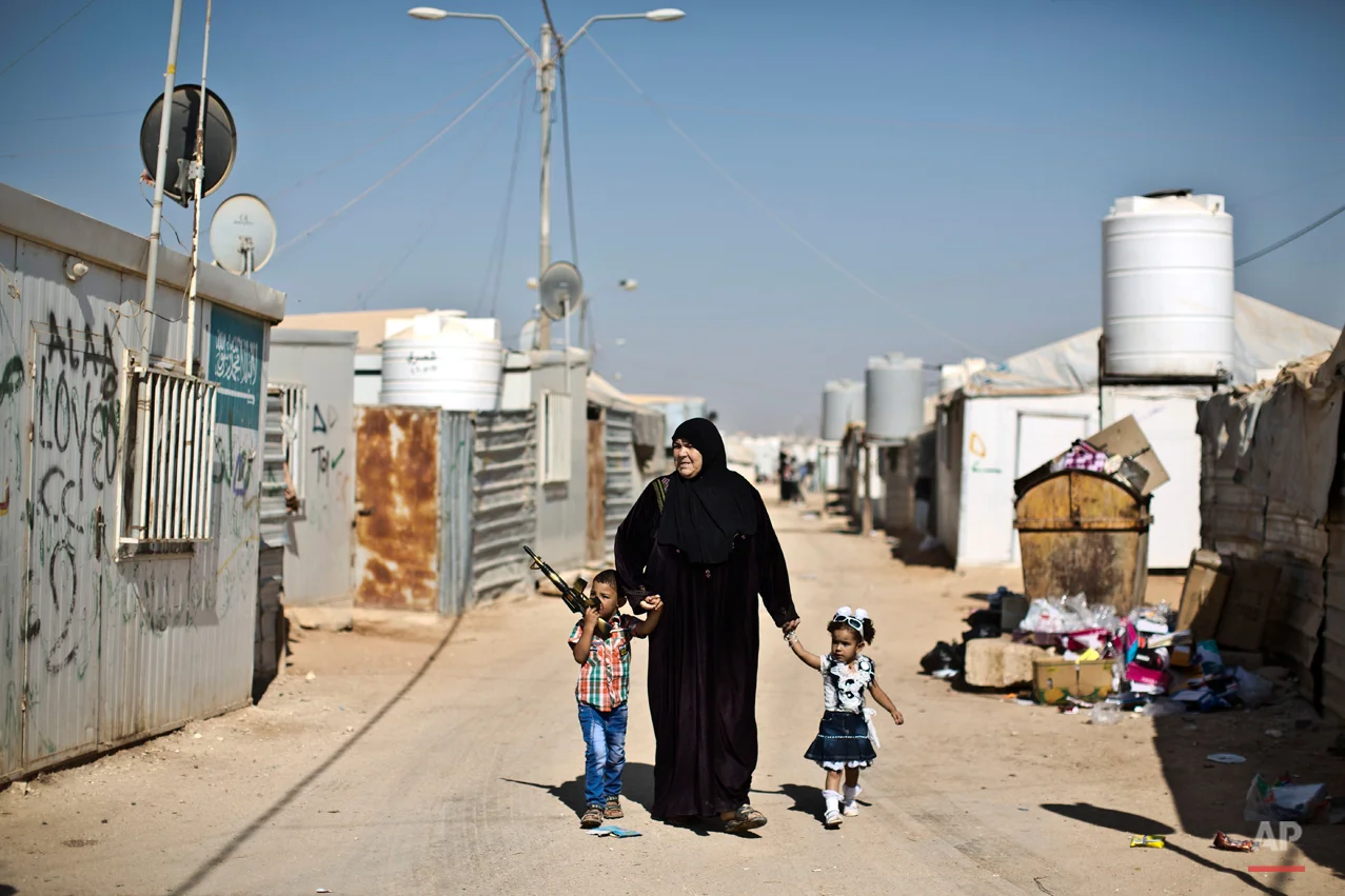 Mideast Syrian Refugees Eid Al Fitr