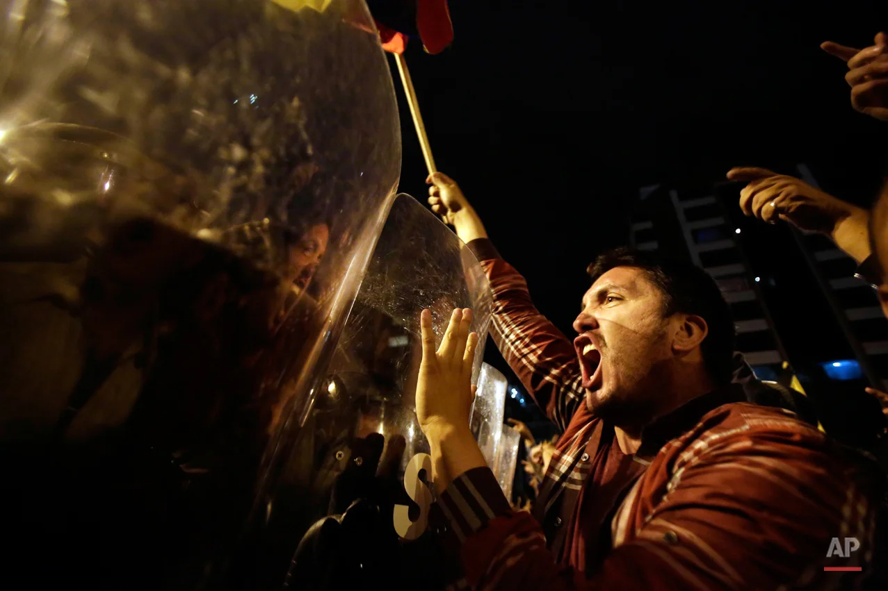 APTOPIX Ecuador Protests