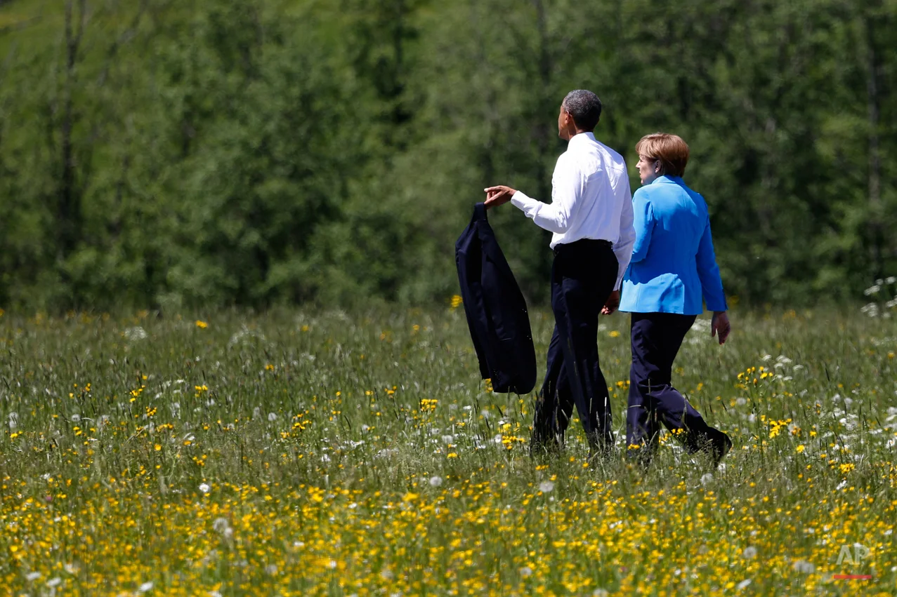 APTOPIX Germany G-7 Summit