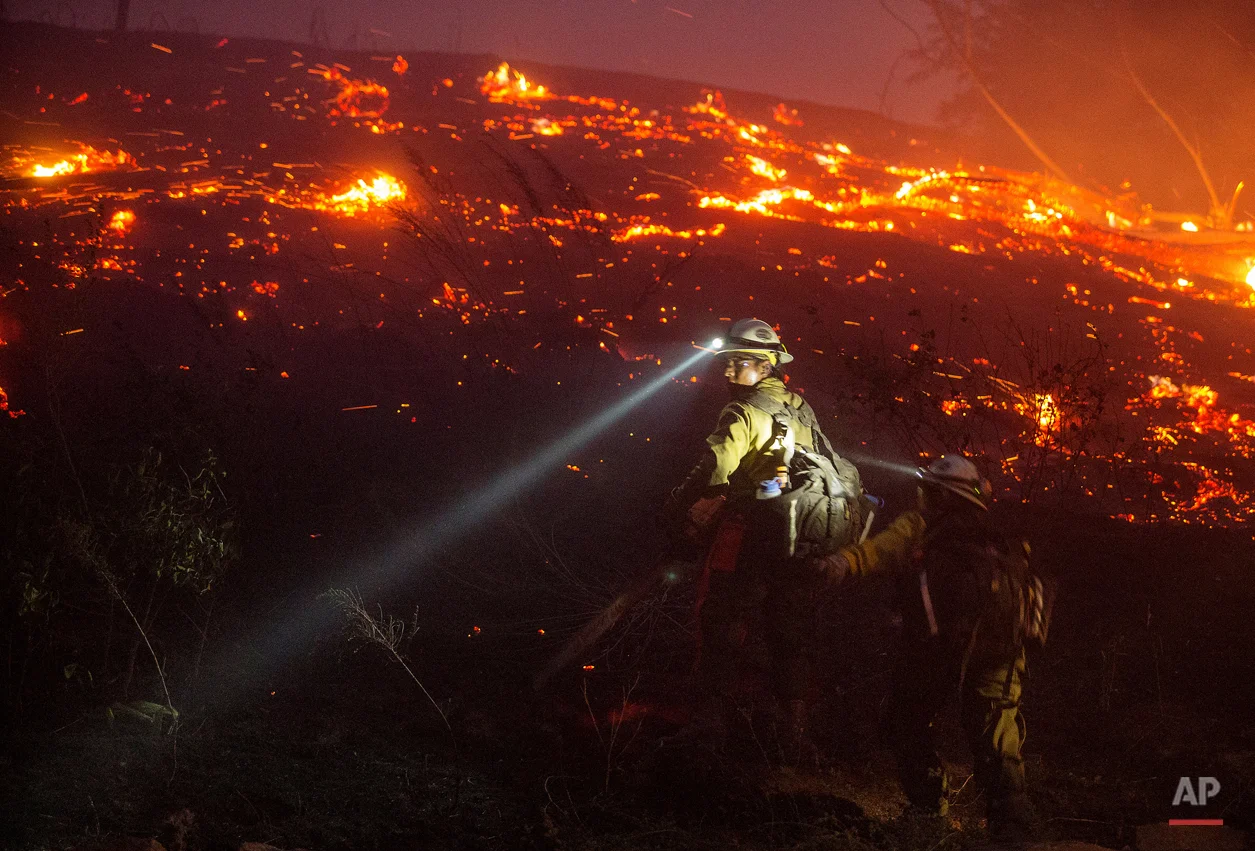 APTOPIX Washington Wildfire