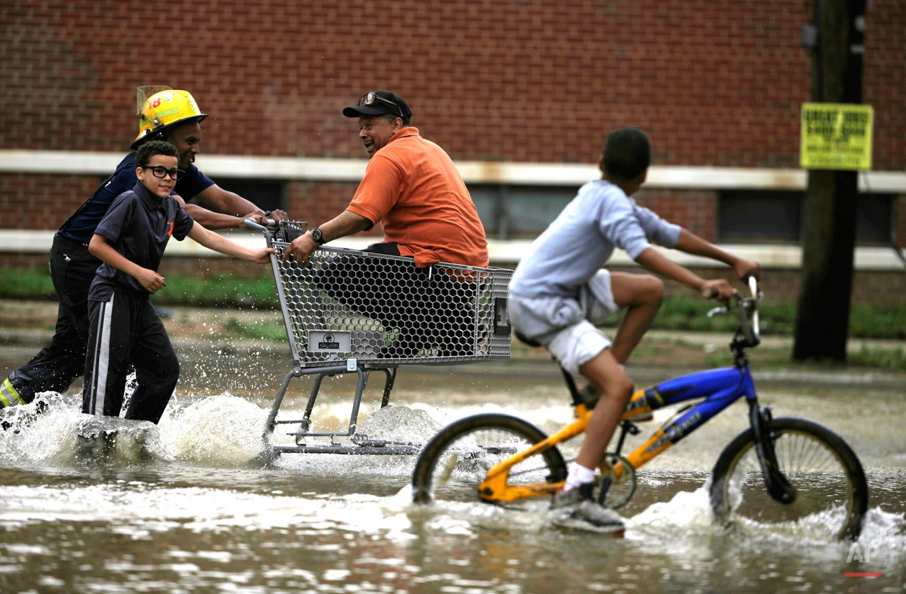 APTOPIX Water Main Break