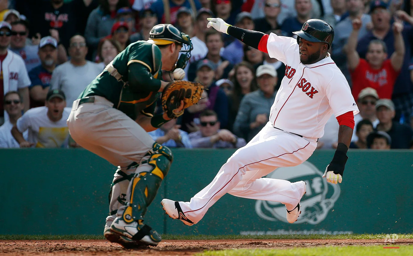 APTOPIX Athletics Red Sox Baseball