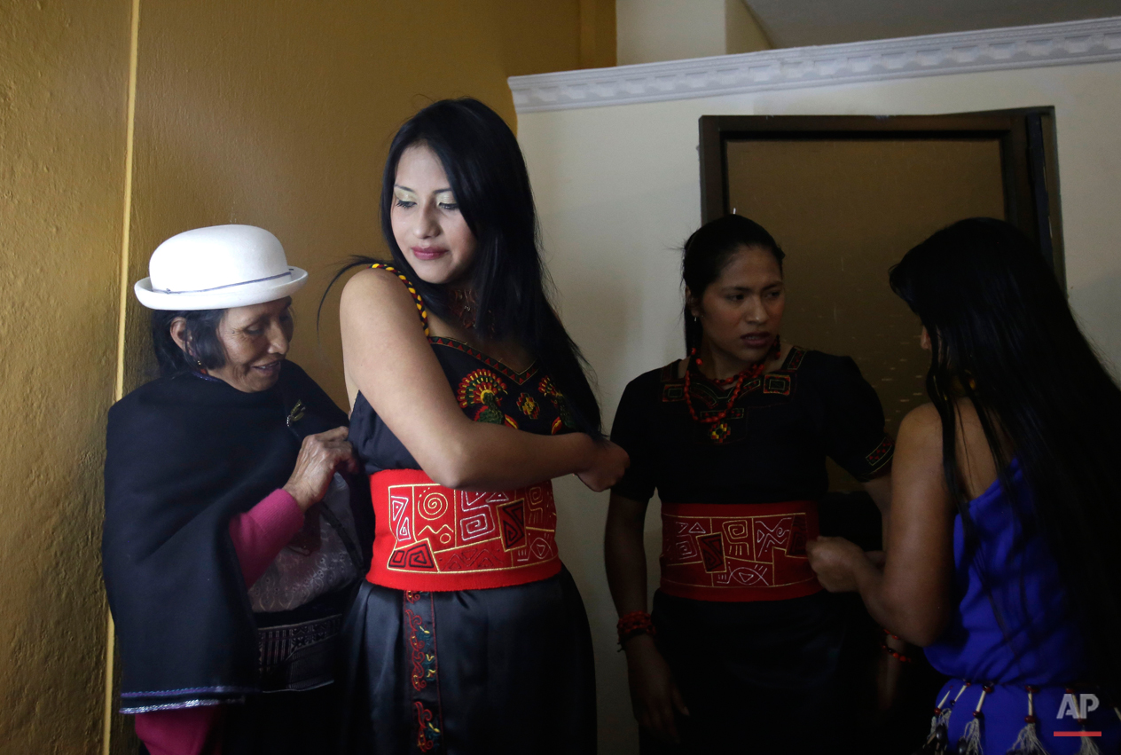 Ecuador Indigenous Beauty Contest Photo Gallery
