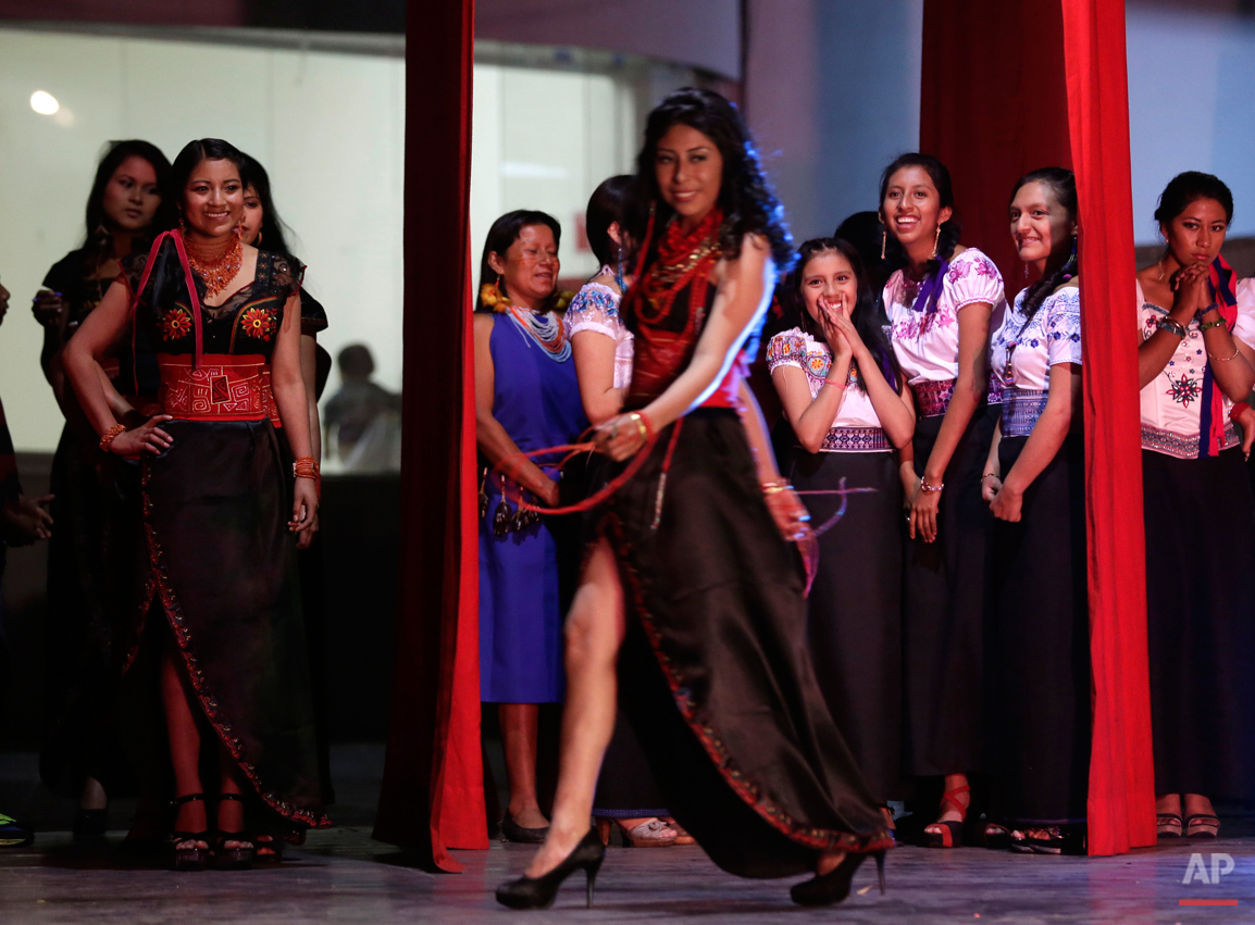 APTOPIX Ecuador Indigenous Beauty Contest Photo Gallery