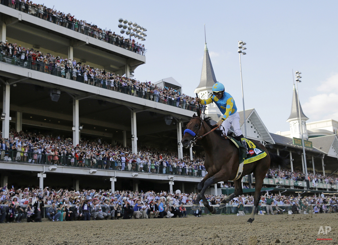 APTOPIX Kentucky Derby Horse Racing